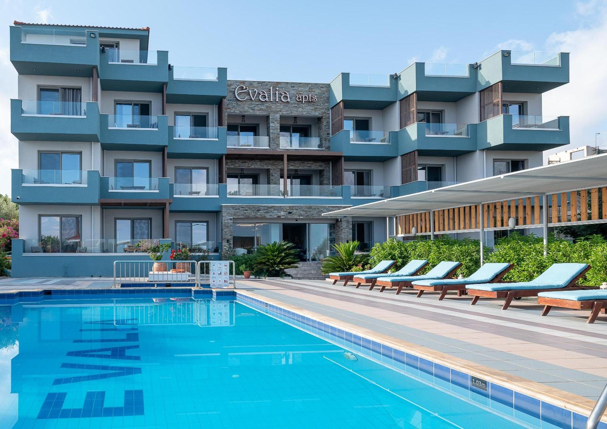 Evalia Apartments Hersonissos  Eksteriør billede